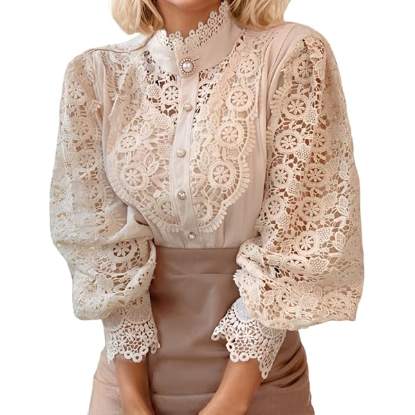 トップス Eaphi VINTAGE LIKE LACE BLOUSE VINTAGE LIKE LACE BLOUSE